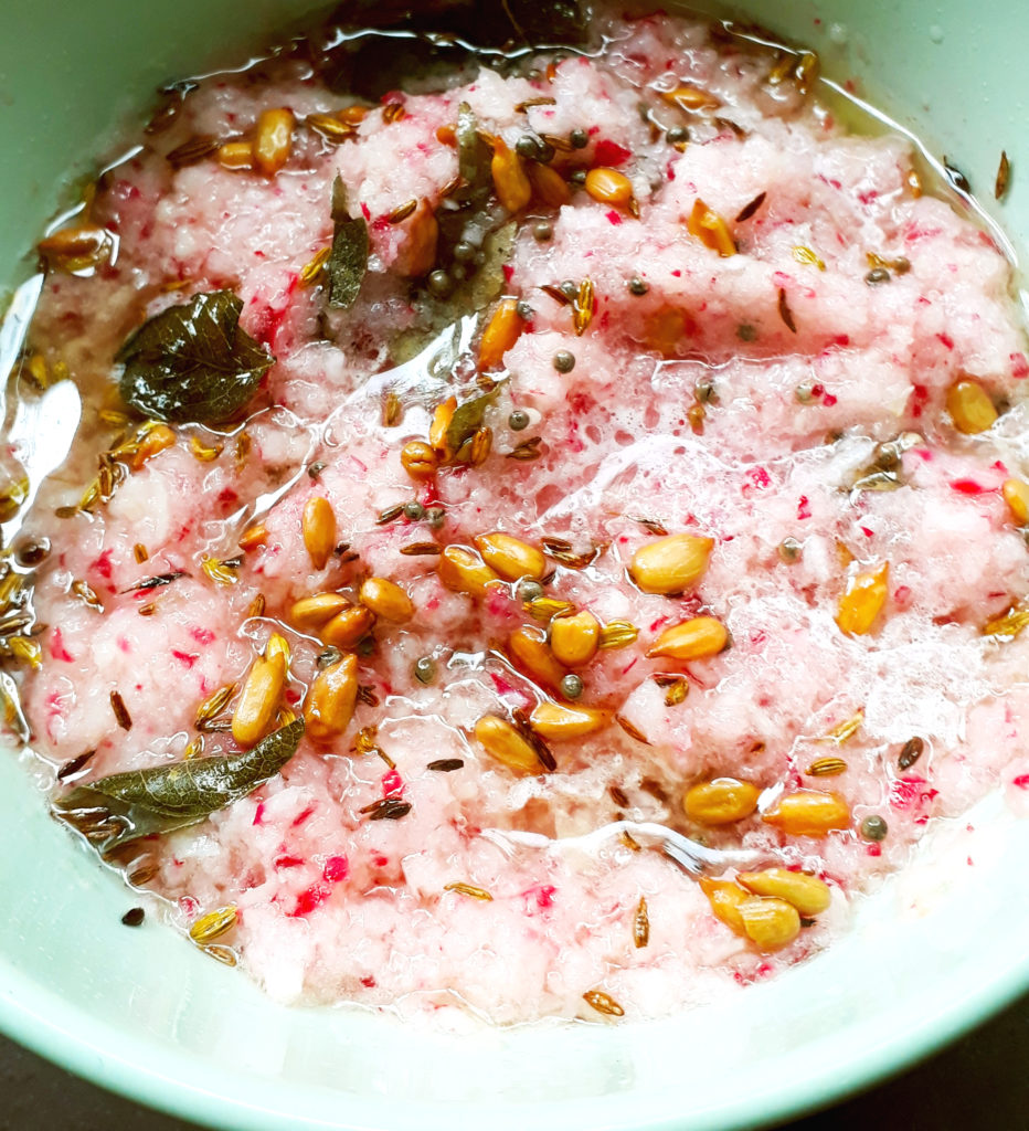 chutney radis