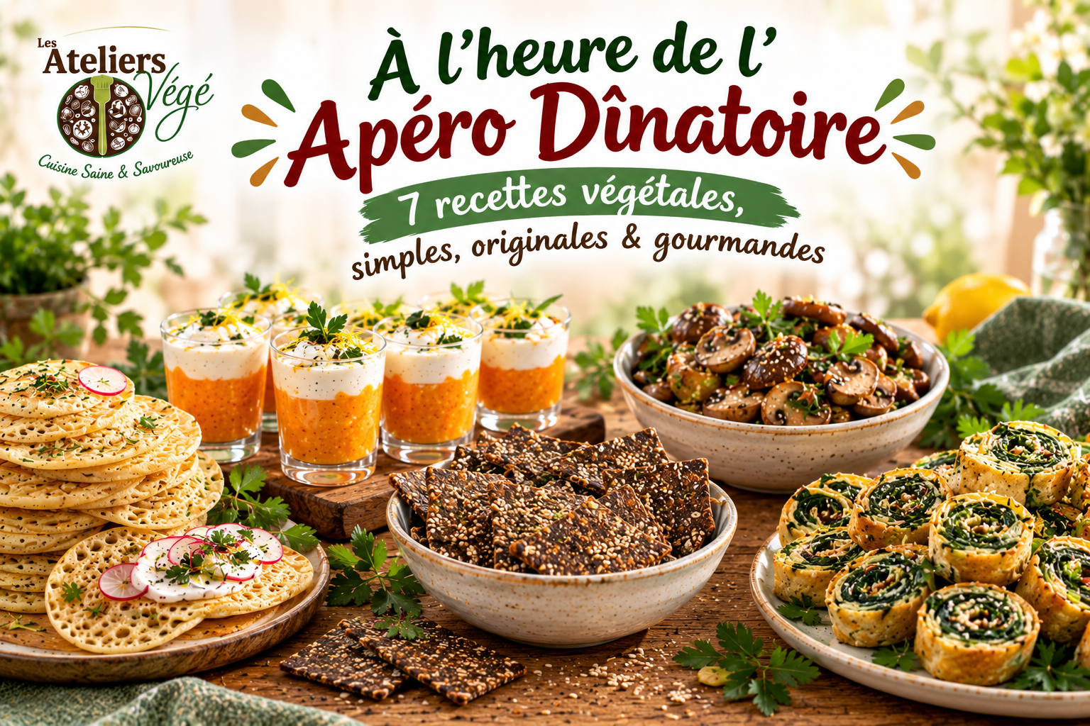 Cours de cuisine végétale (vegan) Apéro dînatoire à Barr (67)